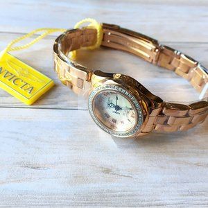 INVICTA Swiss rosetone mini diver watch